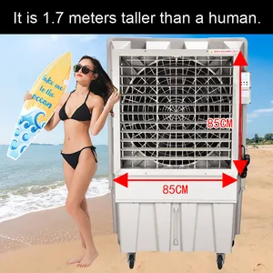 Lớn xách tay bay hơi làm mát không khí 100L Bể lớn Đầm Lầy điều hòa không khí 18000m3/H điều khiển từ xa ngoài trời - Product Image 4