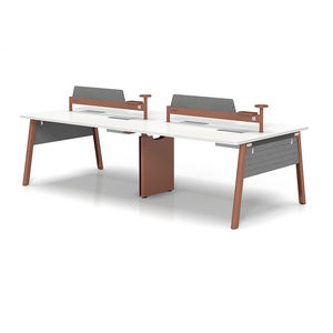 Estación de Trabajo Modular Moderna para Oficina, Cubículo Estándar, Panel Duradero, Capacidad para 4-6 Personas, Uso Comercial, Comercio Internacional - Product Image 4