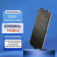 Kimtigo Suhu Zhushazhi 16GB DDR5 6000MHz CL36 MG Black Aluminum Heatsink XMP 3.0 EXPO Gaming RAM Tersedia di Stok