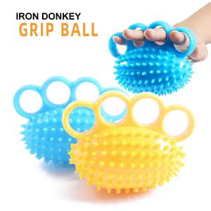 IRONDONKEY personnalisé en gros hérisson mutuel quatre doigts poignée balle de Massage pour l'exercice d'entraînement - Product Image 1