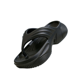 Sandalias de Plataforma Estilo Nube para Mujer, Negras, con Aumento de Altura, para Uso Casual de Verano, con Suela de 5 cm de Grosor - Product Image 5