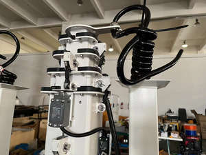 Vente d'usine, poteau d'éclairage télescopique étanche et anti-poussière, prévention de la rouille et de la corrosion, mât électrique - Product Image 2