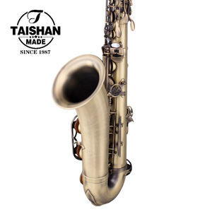 <span class=keywords><strong>Saxophone</strong></span> <span class=keywords><strong>ténor</strong></span> réglable de style <span class=keywords><strong>vintage</strong></span> laqué bronze antique mat à pois, tonalité BB, pour les musiciens professionnels, concert - Product Image 4
