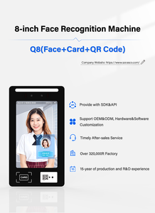 2G + 32G thẻ mã QR vuốt dịch vụ nhận dạng khuôn mặt xác thực khuôn mặt tham dự Hệ thống kiểm soát truy cập nhận dạng khuôn mặt - Product Image 3