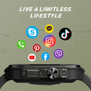 Reloj inteligente profesional, Monitor de presión arterial y frecuencia cardíaca, pantalla grande HD, rastreador de actividad física, IOS, <span class=keywords><strong>Android</strong></span>, Reloj Alexa, relojes inteligentes - Product Image 4