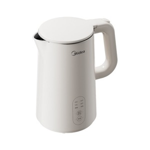 Bouilloire électrique sans fil Midea 1,6-2,0 L en acier inoxydable avec contrôle numérique de la température et arrêt automatique - Product Image 5