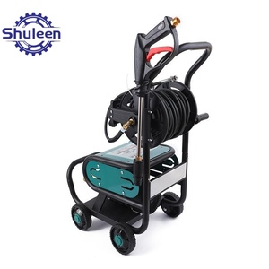 Nettoyeur haute pression professionnel sur chariot 2000W 160 bars avec enrouleur <span class=keywords><strong>de</strong></span> tuyau, robot <span class=keywords><strong>de</strong></span> nettoyage automobile pour le marché automobile - Product Image 1