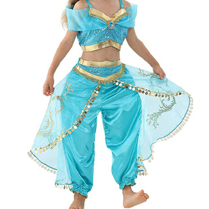 <span class=keywords><strong>Disfraz</strong></span> <span class=keywords><strong>de</strong></span> <span class=keywords><strong>Aladdin</strong></span>, Princesa <span class=keywords><strong>Jasmine</strong></span>, <span class=keywords><strong>disfraz</strong></span> <span class=keywords><strong>para</strong></span> niña <span class=keywords><strong>para</strong></span> el escenario HC-5004 - Product Image 4