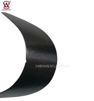Insert de visière en plastique sur mesure, matériau noir pour visière de casquette de football, directement de l'usine, pour casquettes de baseball, OEM ODM, vente en gros