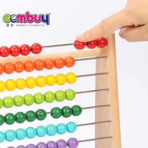 Ábaco de Madera Educativo de Diez Compartimentos para Niños, Juguete de Matemáticas - Product Image 3