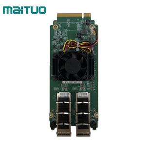 Maituo OEM sever <span class=keywords><strong>LAN</strong></span> <span class=keywords><strong>Card</strong></span> Gigabit <span class=keywords><strong>Ethernet</strong></span> giao diện Nic Intel E810 2x100 gam qsfp28 <span class=keywords><strong>Network</strong></span> Adapters 100GB Cổng mạng tốc độ - Product Image 2