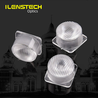 Ilenstech Lentille Led 15mm Lentilles IP65 pour éclairage mural/Optique Led 15x60 degrés
