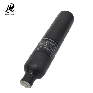 TUDIVING Haute Pression 4500psi 300bar M18 * 1.5 0.58L Entièrement Enveloppé Composite PCP Paintball <span class=keywords><strong>Bouteille</strong></span> <span class=keywords><strong>De</strong></span> Gaz En Fiber <span class=keywords><strong>De</strong></span> <span class=keywords><strong>Carbone</strong></span> <span class=keywords><strong>Bouteille</strong></span> D'air - Product Image 1