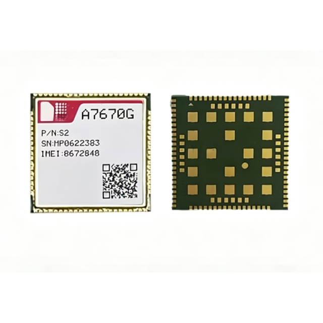 A7670G High-Speed 4G LTE Cat1 Communication Module, 10Mbps/5Mbps, Global Multi-Band Support New Original in Stock Bom List