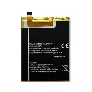 <span class=keywords><strong>Blackview</strong></span> <span class=keywords><strong>BV5500</strong></span> Plus Batterie Mobile 4400mAh 3.85v Modèle BV5500pr BV5500Plus - Product Image 1