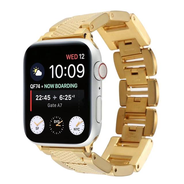 New Arrive Stainless Steel Watch Strap for Apple Watch Band for IWatch Series 7 Belt Link Bracelet Metal Wrist Watch Band