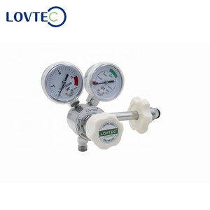 Regulador de Presión de Oxígeno Médico ATFR de Doble Manómetro con Medidor de Flujo, Estilo Occidental - Product Image 6