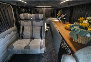 Nouveau Gonow 2025 JMC Fushun châssis 2.0T Diesel 8AT <span class=keywords><strong>camping</strong></span>-<span class=keywords><strong>car</strong></span> 2-4 personnes loisirs banlieue voiture ville <span class=keywords><strong>Van</strong></span> vie - Product Image 5