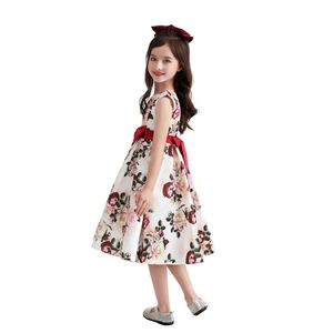 Nuevo Vestido de Niña 2022, Vestido de Princesa Estampado, Vestido para Niñas Pequeñas y Medianas, Falda para Niñas, Conjuntos Infantiles - Product Image 5