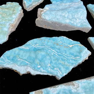 Prezzo all'ingrosso varie pietra naturale di alta qualità Larimar esemplare per la rielaborazione e ornamento - Product Image 3