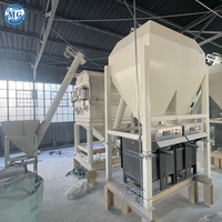 Chine Nouveau produit amélioré Machine de mélange de mortier sec simple Usine de mélangeur de mortier sec