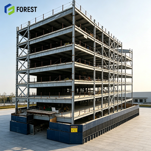 Edificio de Estacionamiento de Estructura de Acero de Múltiples Pisos, Estándar AS4100, Estructura de Vano Abierto para Instalaciones Comerciales y Depósitos de Flotas Australianas - Product Image 1