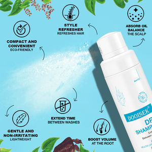 Champú seco de limpieza profunda con fragancia fresca Popular 100% champú seco <span class=keywords><strong>para</strong></span> cabello graso Natural en polvo productos <span class=keywords><strong>para</strong></span> peinar el cabello de los hombres - Product Image 1