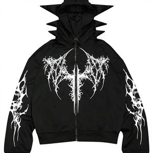 Sudaderas con Capucha para Hombre, Invierno, Color Sólido, Ecológicas, Transpirables, de Secado Rápido, con Logotipo Personalizado, 50% Algodón, 50% Poliéster, Uso Casual para Adultos - Product Image 1