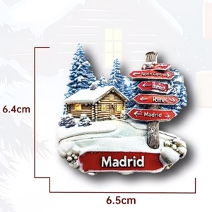 Imán de Resina 3D para Refrigerador con Diseño del Palacio de la <span class=keywords><strong>Alhambra</strong></span> de <span class=keywords><strong>Sevilla</strong></span>, España, Recuerdo Turístico Europeo - Product Image 4