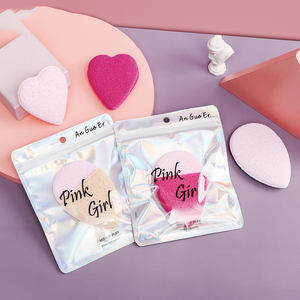 Esponja de Maquillaje en Forma de Corazón, Esponjas Pequeñas para Polvo Facial, Esponja de Limpieza Facial - Product Image 5