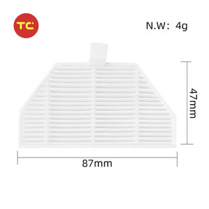 Kit d'accessoires de filtre de sac à poussière de brosse latérale principale pour le remplacement de pièce d'aspirateur de robot de balayage de <span class=keywords><strong>Roidmi</strong></span> <span class=keywords><strong>EVA</strong></span> SDJ06RM - Product Image 3