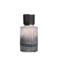Bouteille de parfum en verre en gros peut être personnalisé 30ml 50ml 100ml bouteille de parfum vide ronde avec couvercle XY-12