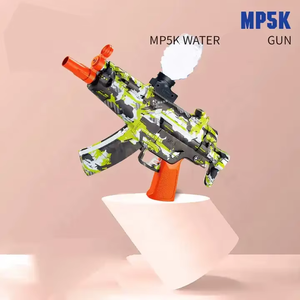 Giocattolo da Esterno Fai-da-Te, Modello di Pistola Spara Palline MP5K, Pistola ad Acqua Elettrica a Fuoco Continuo per Bambini - Product Image 2
