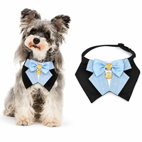 Collier bandana réglable pour chien, nœud papillon élégant pour animaux de compagnie, écharpe de costume formel avec boucle pour chats et chiens, idéal pour mariage et fête d'anniversaire