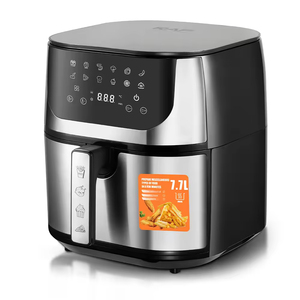 Four à friture sans huile en acier inoxydable avec écran tactile et panier antiadhésif pour une cuisson rapide sans huile - Product Image 3
