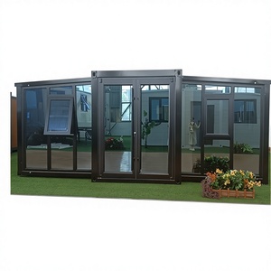 Factory Warehouses Prefabricated <b>Small</b> Modern Design Steel Structure Expandable <b>Container</b> House for Villa Use - Product Image 1