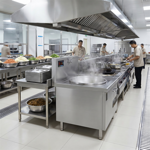 Commercial Single Head Induction Wok Range with 12kW Heating for Canteens Central Kitchens and Restaurant Equipment Dealers - Product Image 5