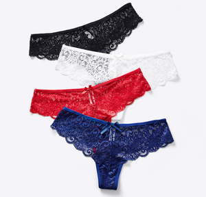 กางเกงในเอวต่ำแบบเซ็กซี่ กางเกงในแบบโปร่งบางพิเศษ ชุดชั้นในผู้หญิง กางเกงในลูกไม้เซ็กซี่ ชุดนอนผู้หญิง - Product Image 3