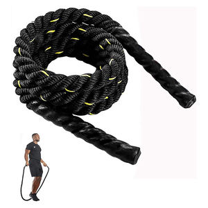 เชือกกระโดดแบบมีน้ำหนักสำหรับผู้ชายผู้หญิงเชือกกระโดดแบบมีน้ำหนักช่วยเพิ่มความแข็งแรงสร้างกล้ามเนื้อ - Product Image 1