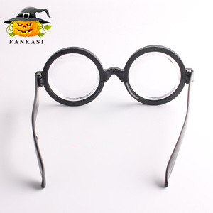 Fankasi Nerd <b>Glasses</b> <b>Plastic</b> Halloween Costume Party Props For Carnival April Fool's Day Prank Accessory - Product Image 3