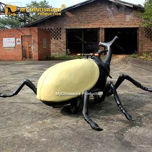MY Dino Amusement Park Décoration Equipment Attraction Simulation Animatronic Beetle Scooter - Product Image 4