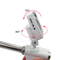 Outil professionnel d'insémination artificielle du bétail avec sonde de massage vibrante à chauffage constant et écran rotatif pour ferme bovine