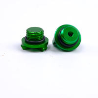 Nouvel accessoire moto NINJA400 personnalisé : Kit de remplacement de bouchon de réservoir en aluminium usiné CNC, montage facile