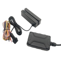 Lector de Tarjetas Magnéticas de 3 Pistas RS232 MSR98D Mini, Interfaz RS485 TTL USB2.0, Protocolo ISO7811, Personalización OEM ODM, Tarjeta ABS