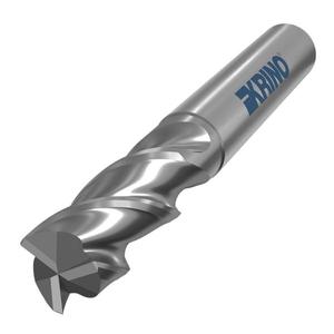 KRINO - 241800400 Trois fraises en carbure pour aluminium série longue-EAN 8014249428565 DRILL BITS METAL DRILL BITS - Product Image 2