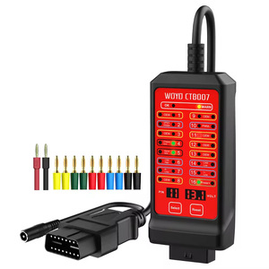 Boîtier de diagnostic OBD2 numérique pour voiture, testeur CAN 12V avec connecteur 16 broches et câbles de test, garantie 1 an - Product Image 1