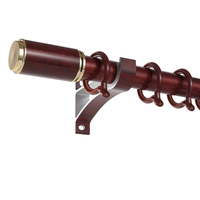 Tringles et rails à rideaux en aluminium, ensemble réglable, tuyau décoratif extensible, double tringle à rideaux pour hôtel, support