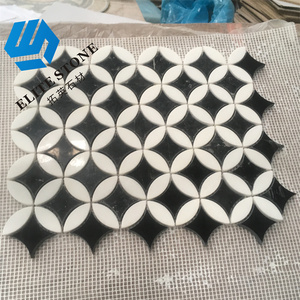 <span class=keywords><strong>Prix</strong></span> bon marché Carrelages en pierre de fleur Mosaïque de marbre Design Carrelages de sol de salle de bain - Product Image 2