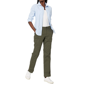 Pantalones Deportivos Casuales para Hombre, Ligeros, de Secado Rápido, 100% Algodón, Rectos, Transpirables, con Bolsillos con Cremallera, para Senderismo y Running - Product Image 1