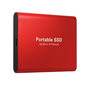Unidad de Almacenamiento Portátil SSD de 60 TB Tipo-C 3.1 con Luces Indicadoras de Color Rojo - Product Image 1